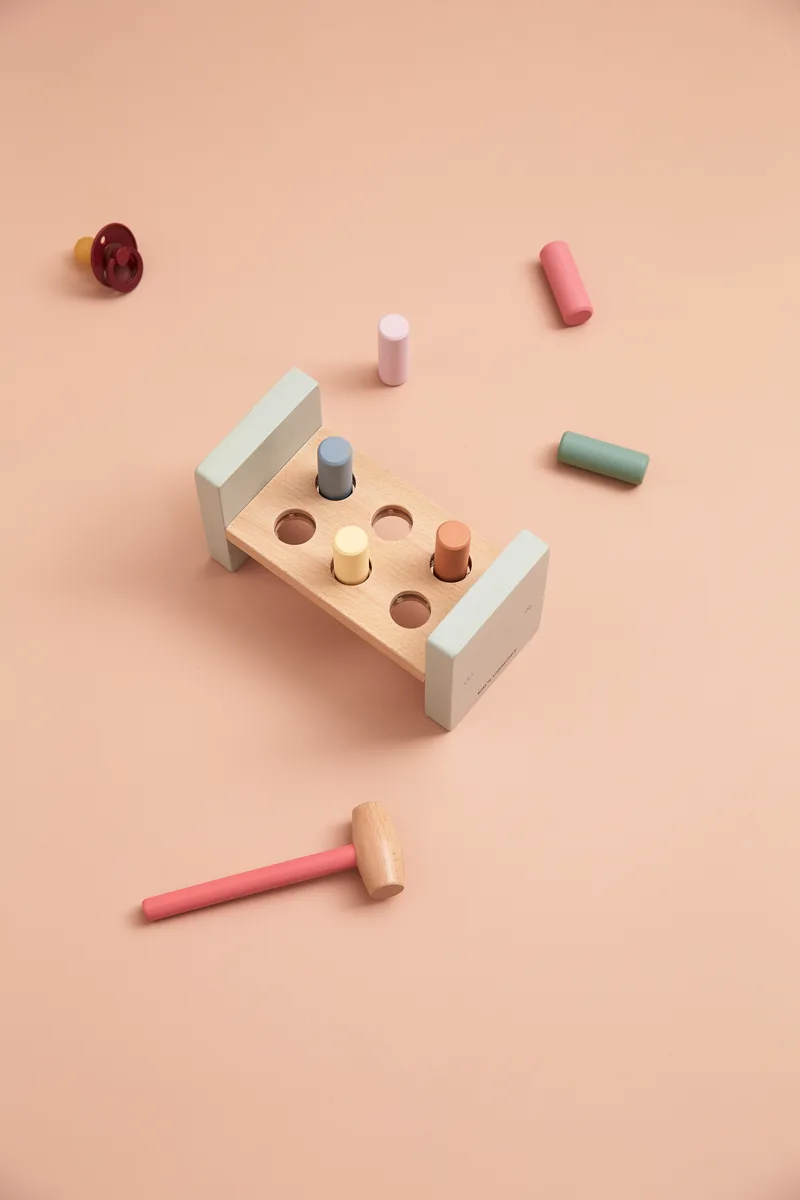 Kids Concept - Hamerbank - Meerkleurig - Edvin – Image 4