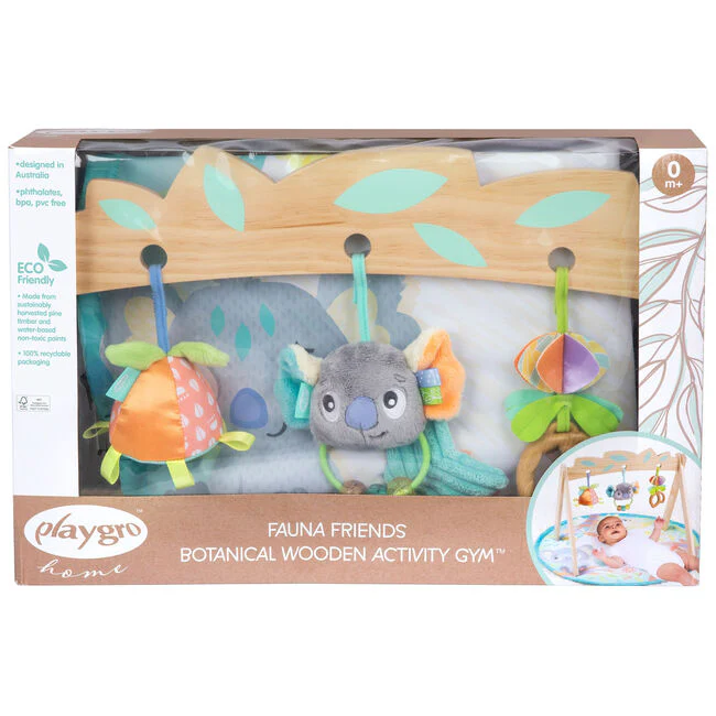 Playgro - Houten Activiteiten Gym - Friends Botanical – Image 6