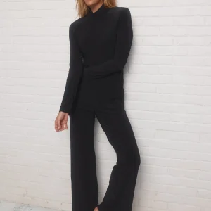 Corder | Combinaison noire col montant