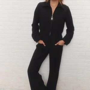 Tyler | Combinaison noire semi-ample