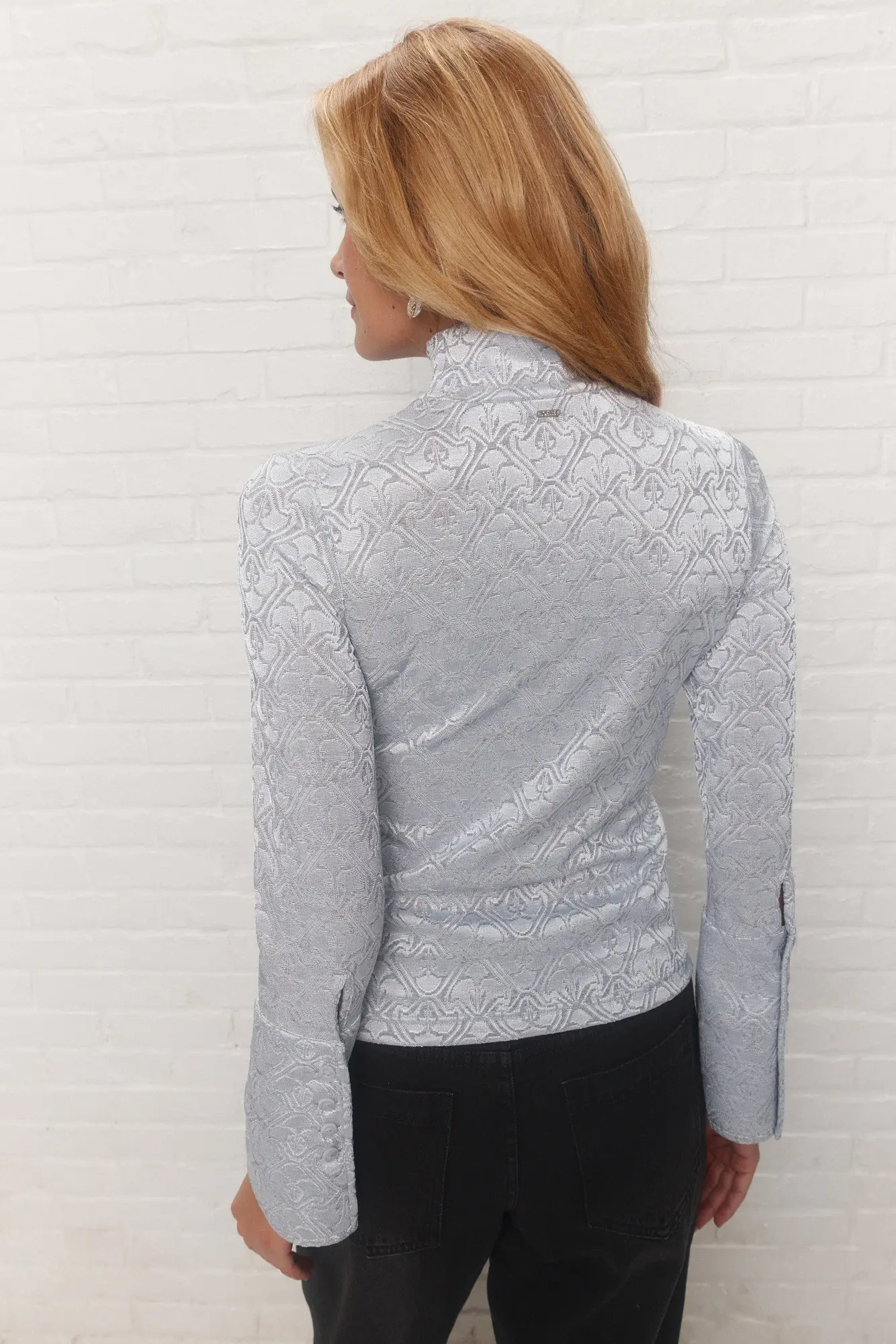 Chandail lilas à col montant | Kane – Image 5