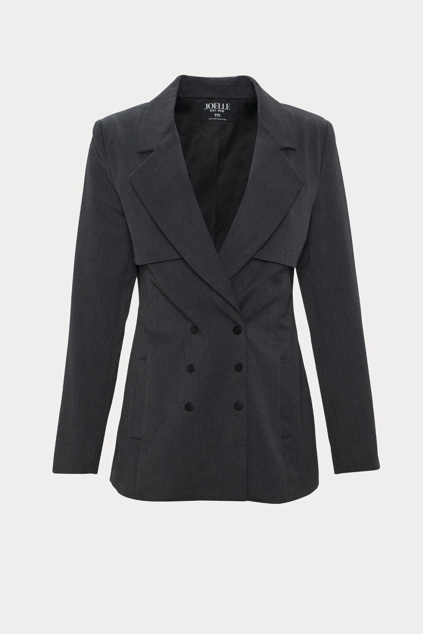 Joya | Veston noir ajusté – Image 5