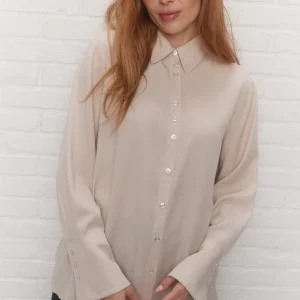 Valentine | Chemise beige ample