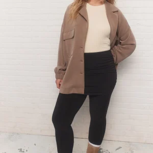 Mabel | Legging noir avec jupe intégrée