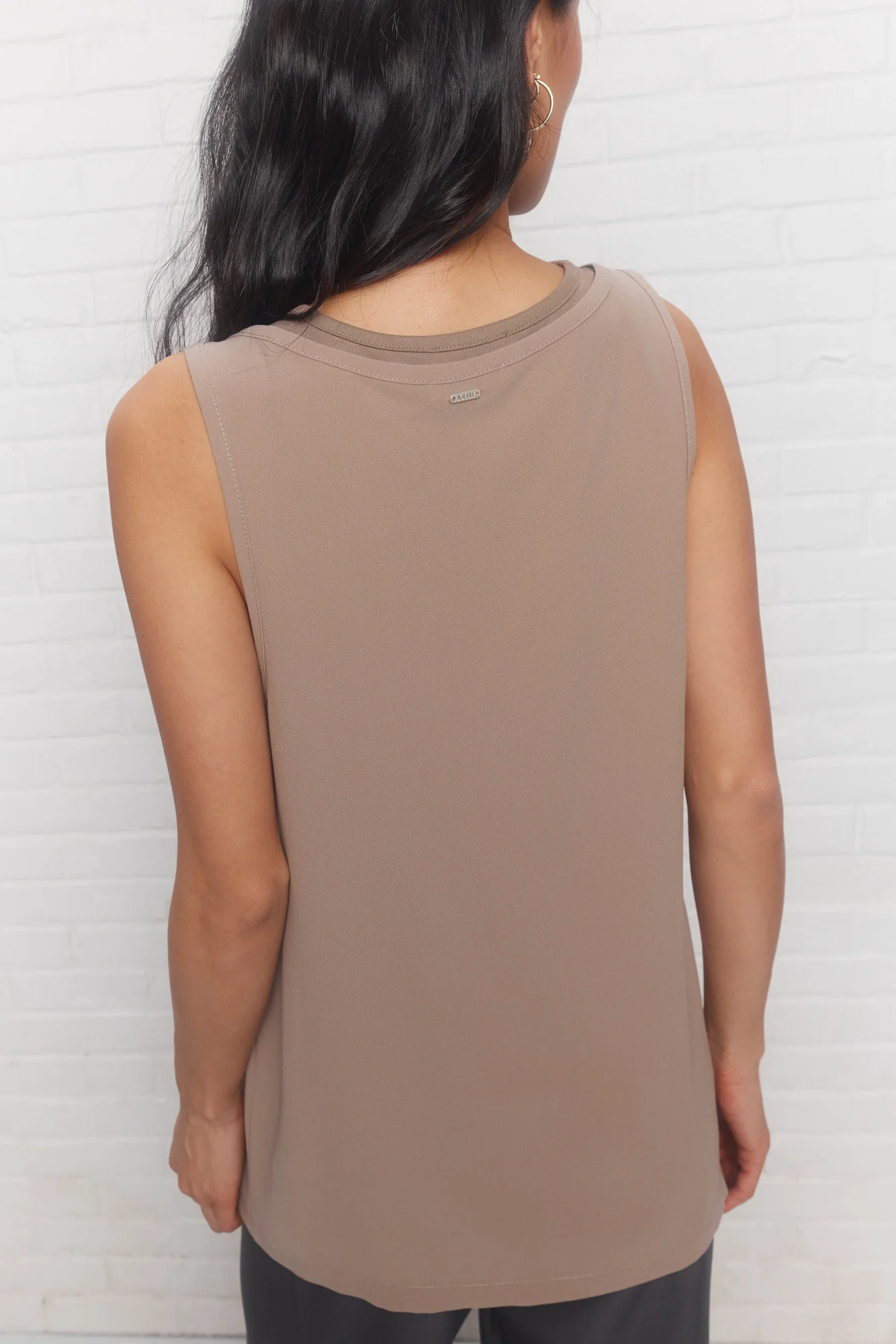 Azure | Camisole taupe 2-en-1 – Image 5