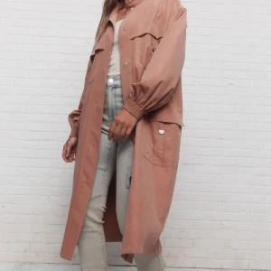 Colene | Veste terracotta