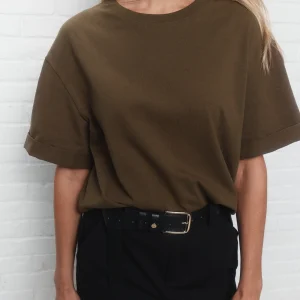 Adrien | Ceinture noire en cuir synthétique