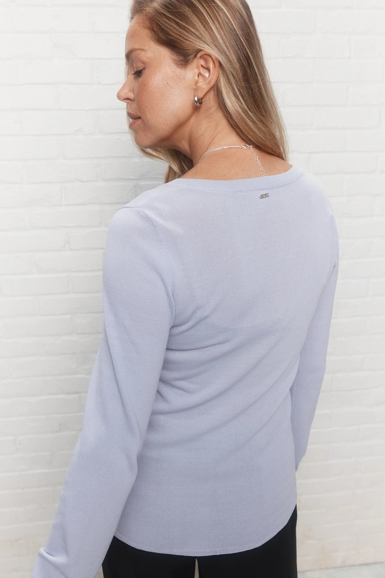 Cassini | Chandail henley bleu – Image 7