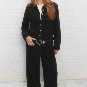 Bercy | Combinaison noire en denim