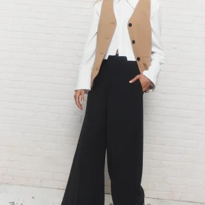 Wallace | Pantalon palazzo noir