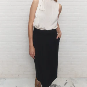 Tessa | Jupe droite noire
