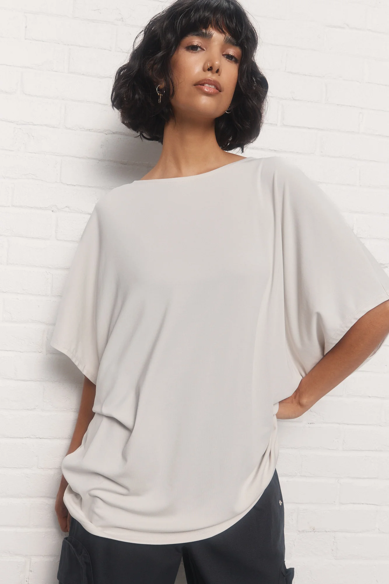 Berangere | Chandail gris – Image 2