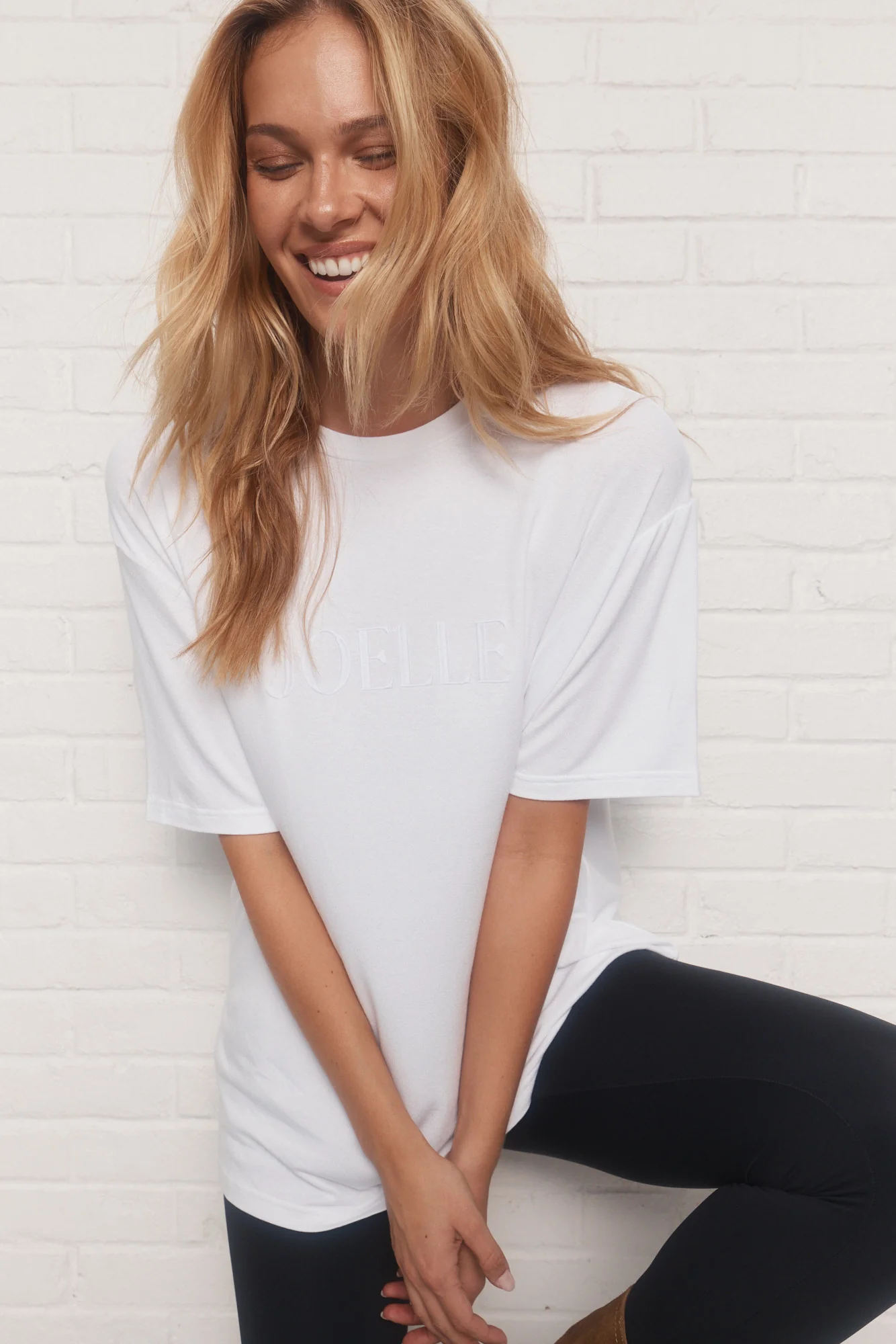 Laurenzo | T-shirt brodé blanc – Image 6