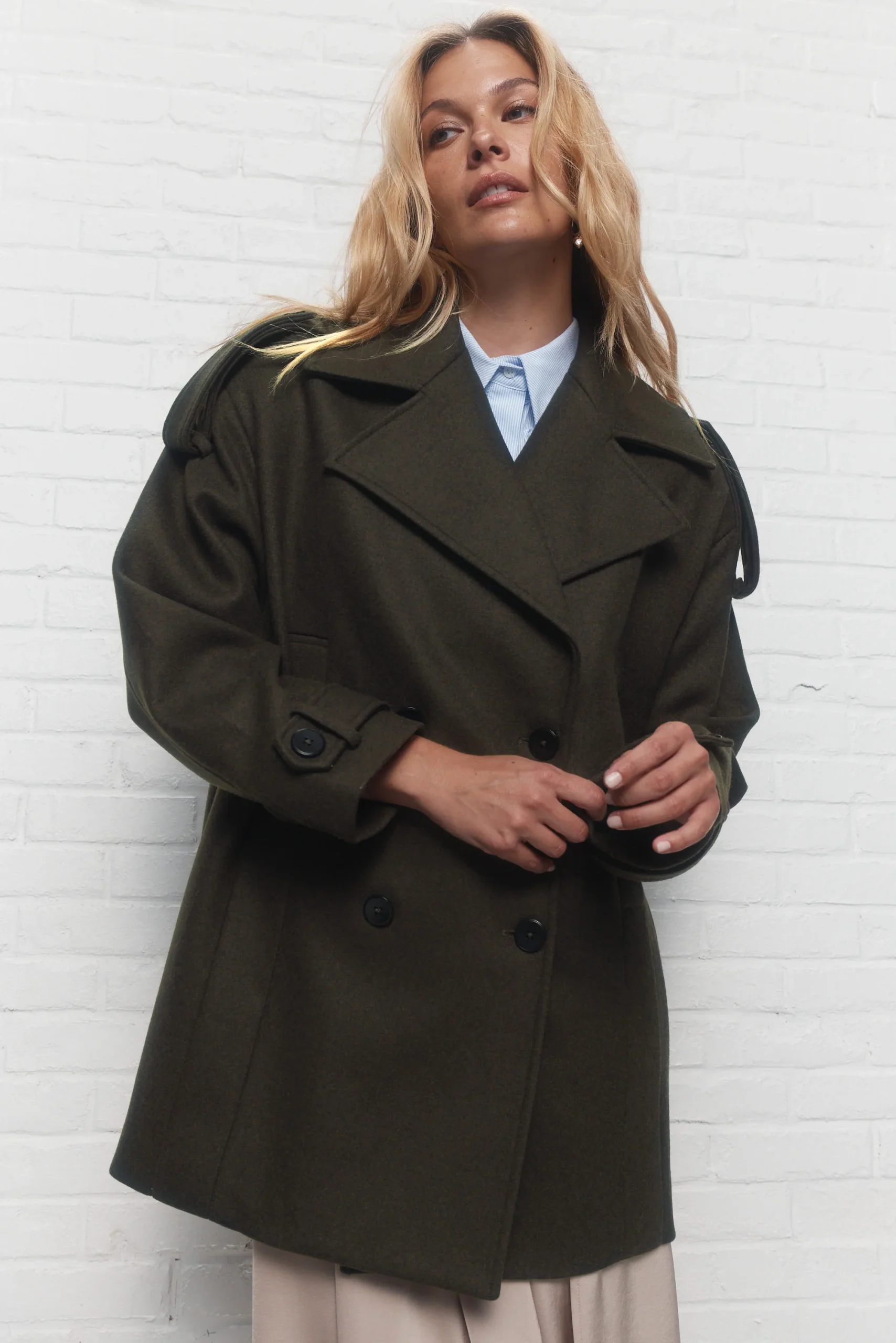 Georgie | Manteau vert