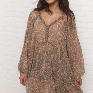 Felicity | Robe brune