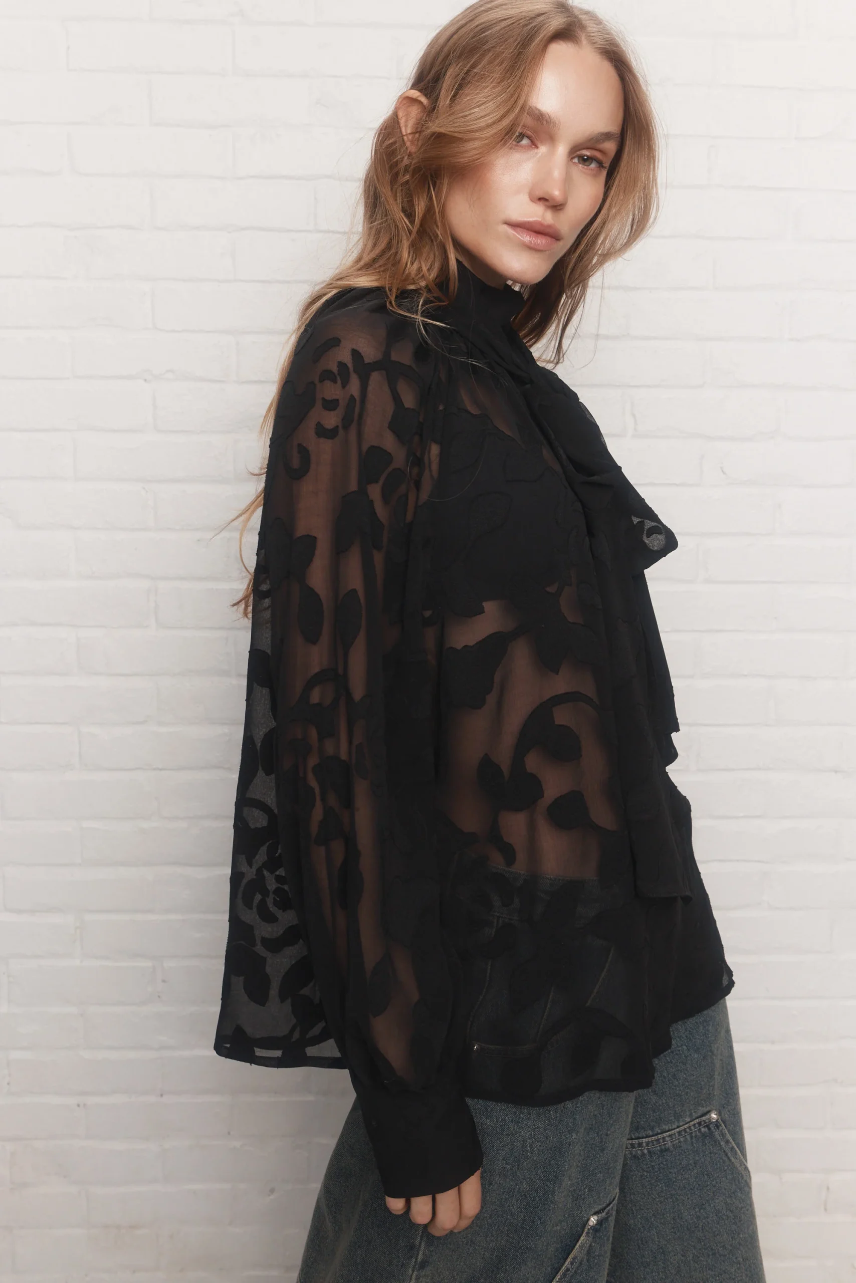Aline | Blouse noire – Image 5