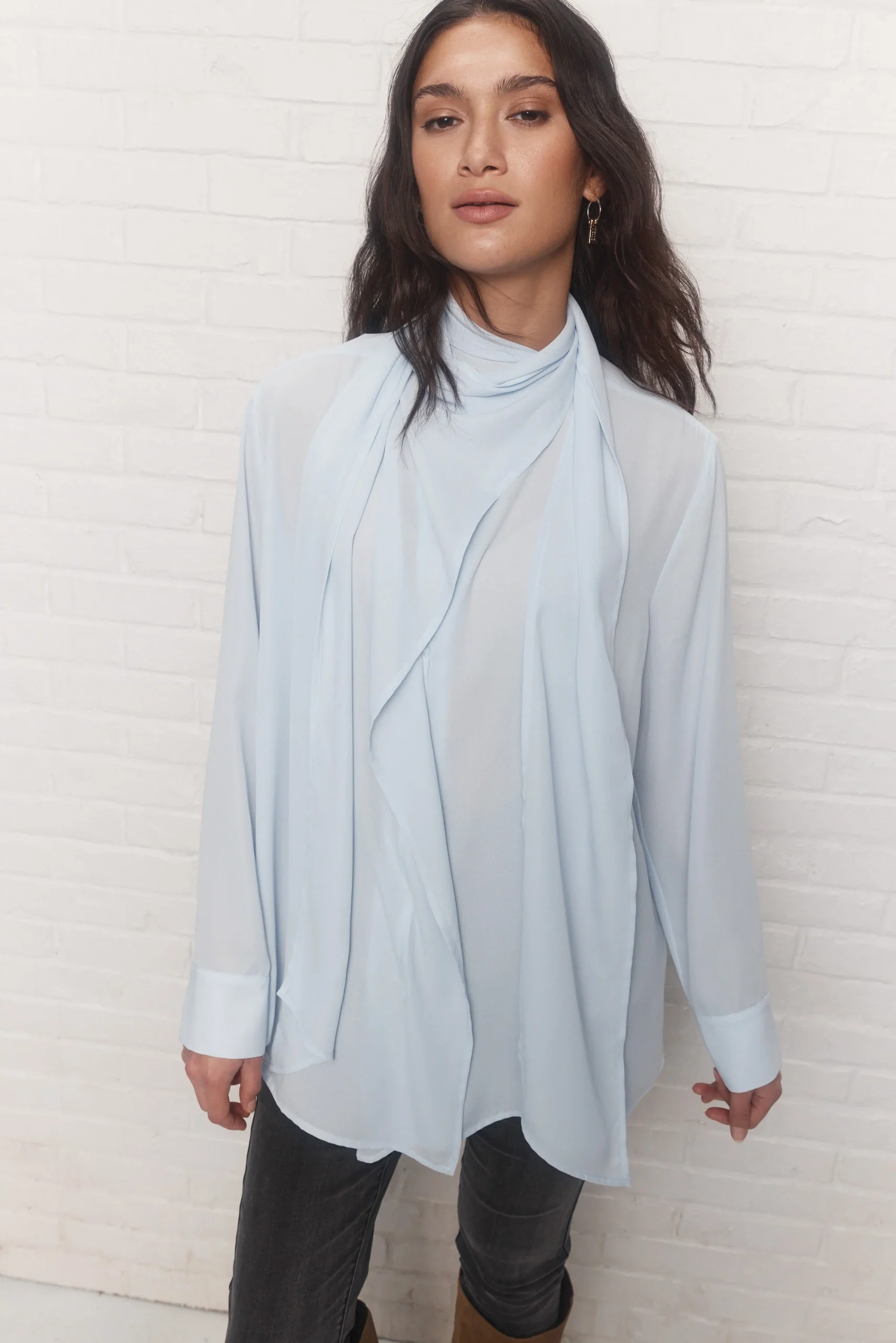 Melinda | Blouse bleue