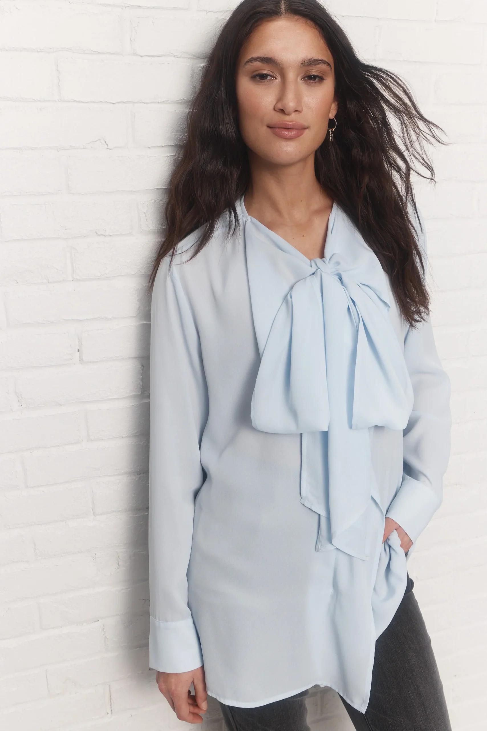 Melinda | Blouse bleue – Image 4