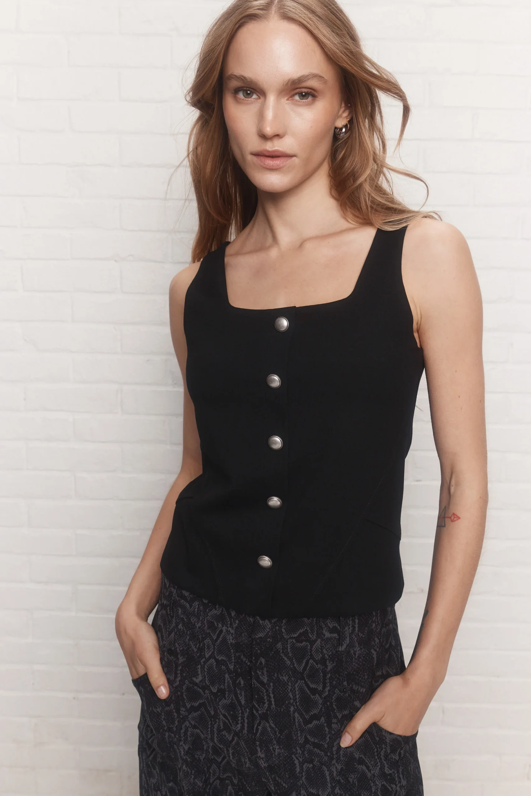 Callie | Camisole noire
