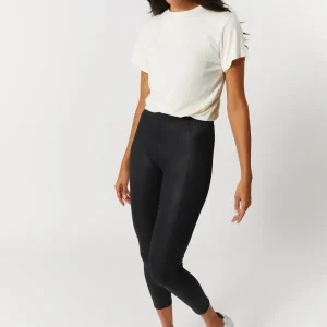 Legging 7/8 noir à taille haute | Tyra