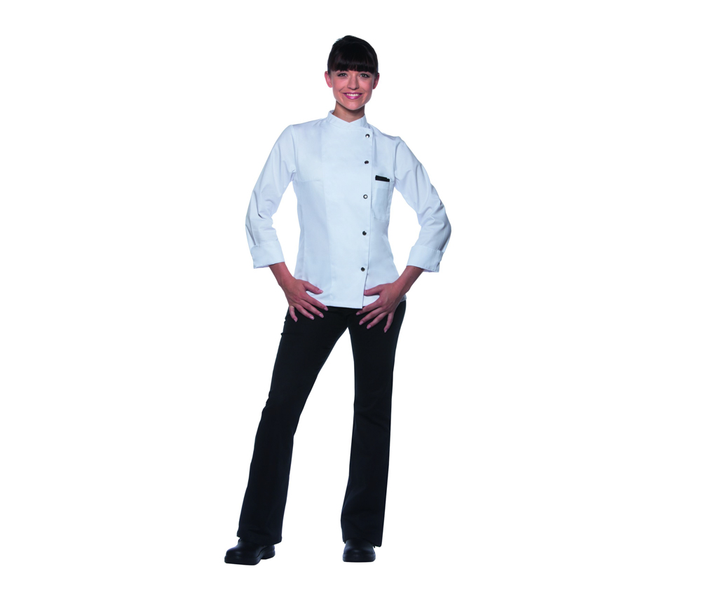 Ladies’ chef jacket larissa – Image 3