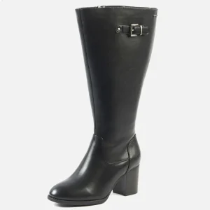 Bottes ROMY pour mollets larges noir - 3XL