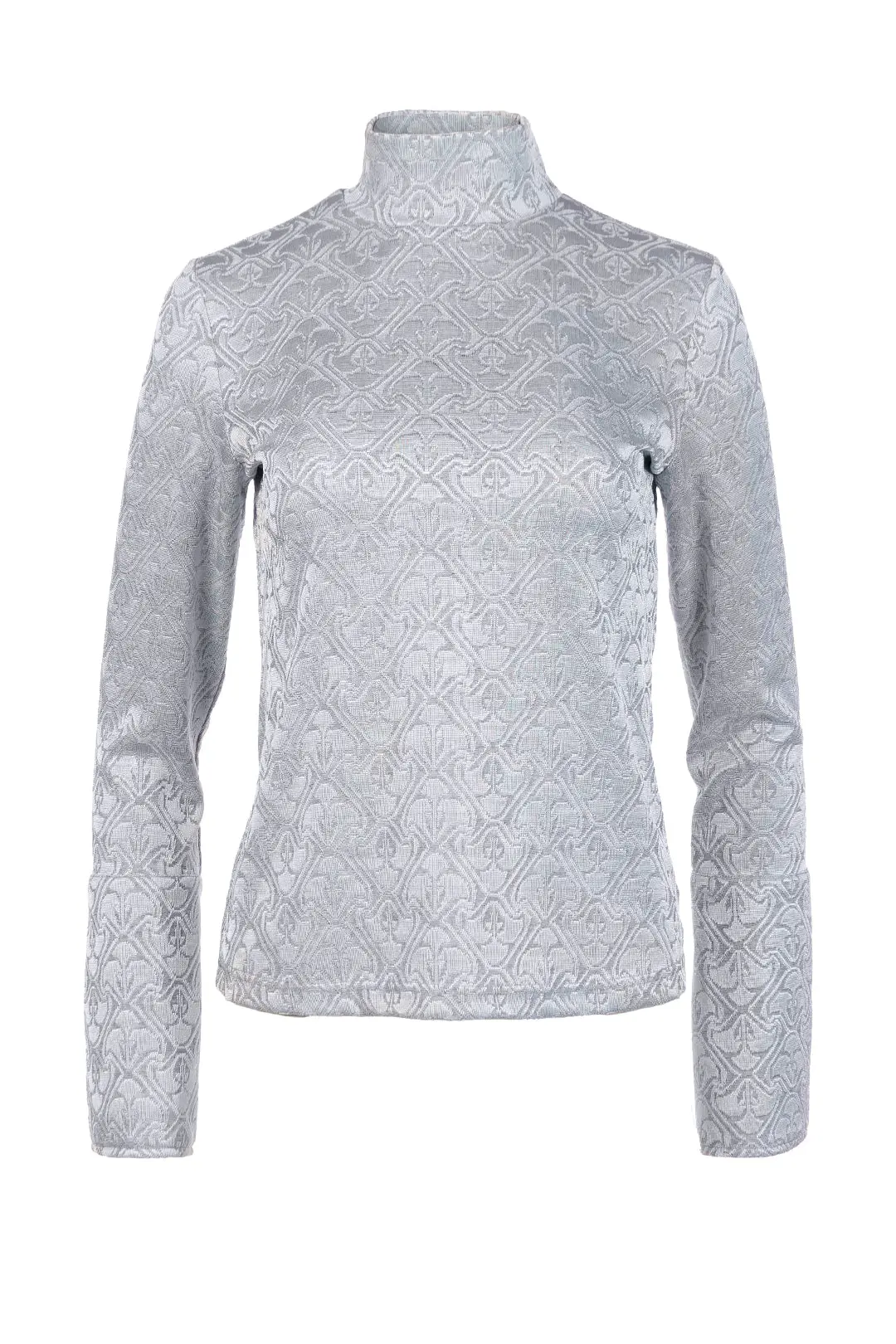 Chandail lilas à col montant | Kane – Image 3