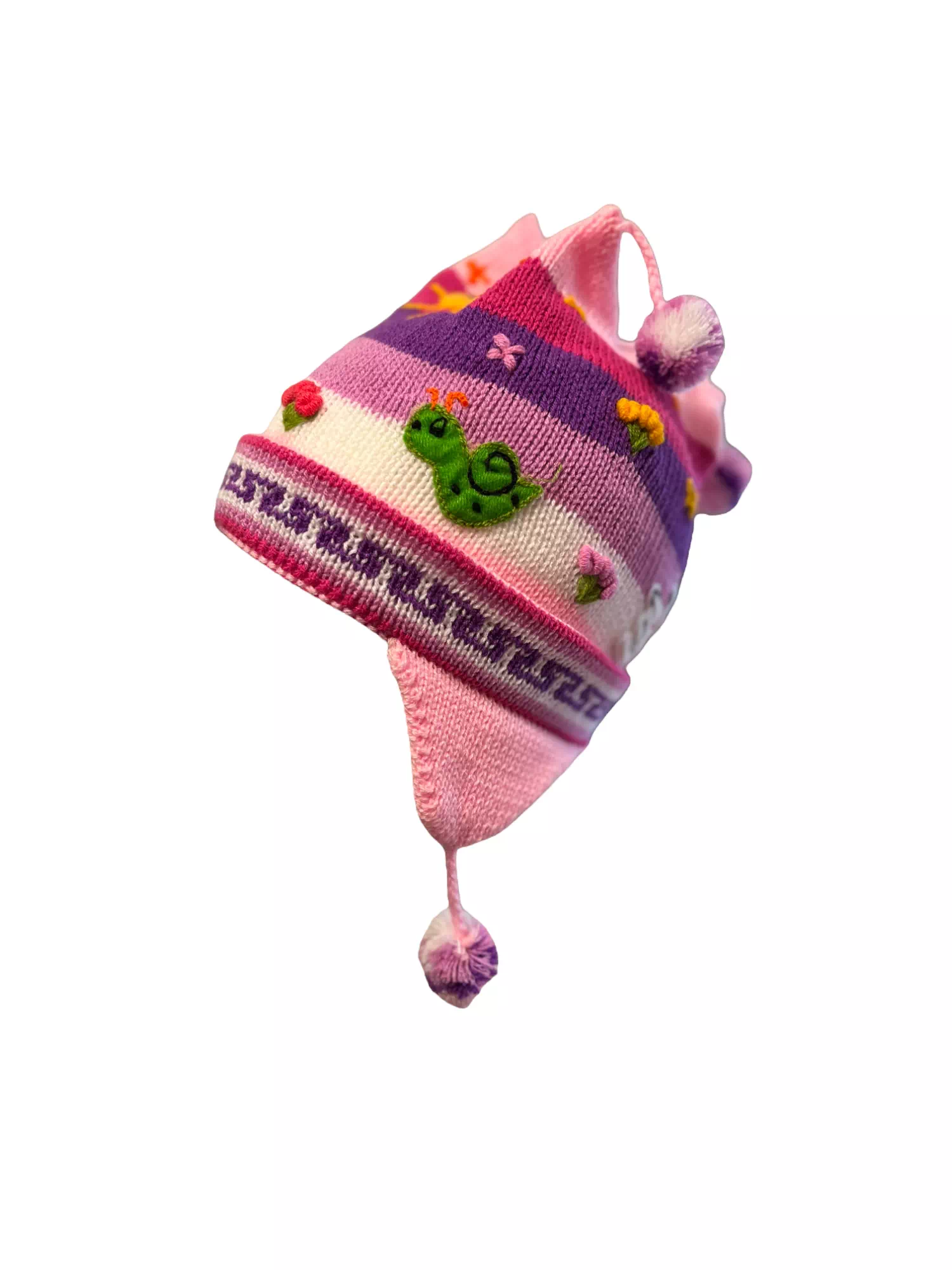 Bonnets pour Enfants : 4 Pompons – Image 3