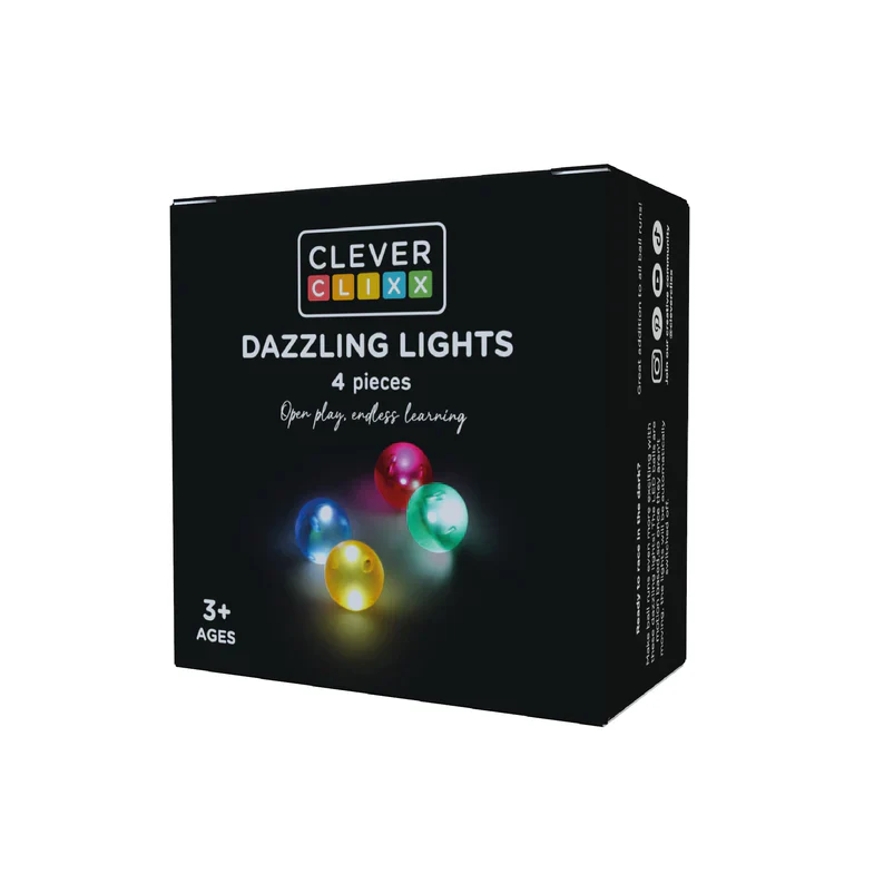 Cleverclixx - Balls Pack Dazzling Lights (4 Stuks)