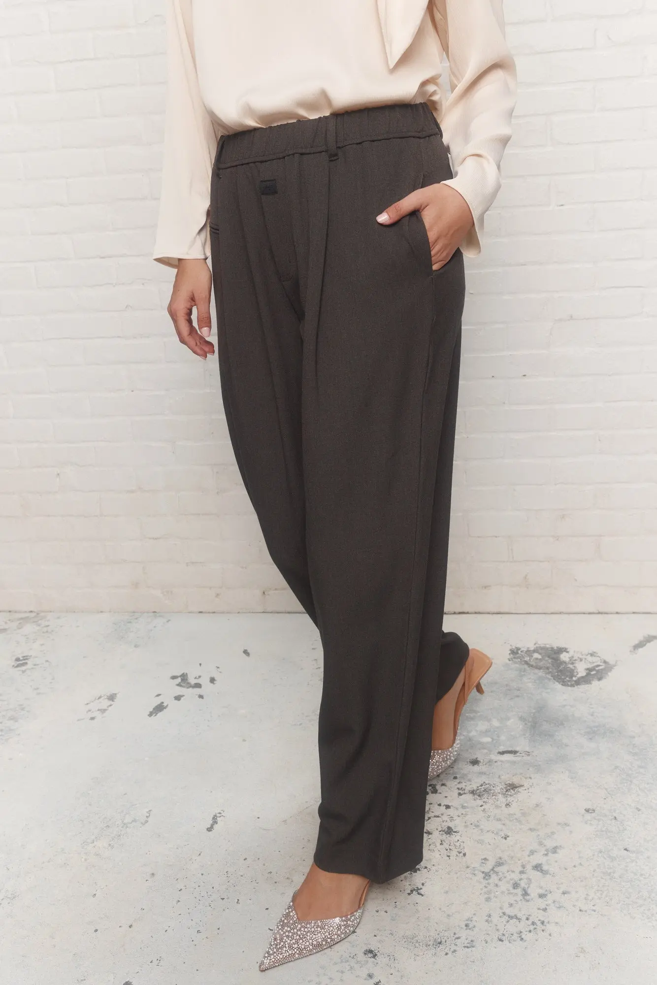 Damien | Pantalon fuselé gris – Image 5