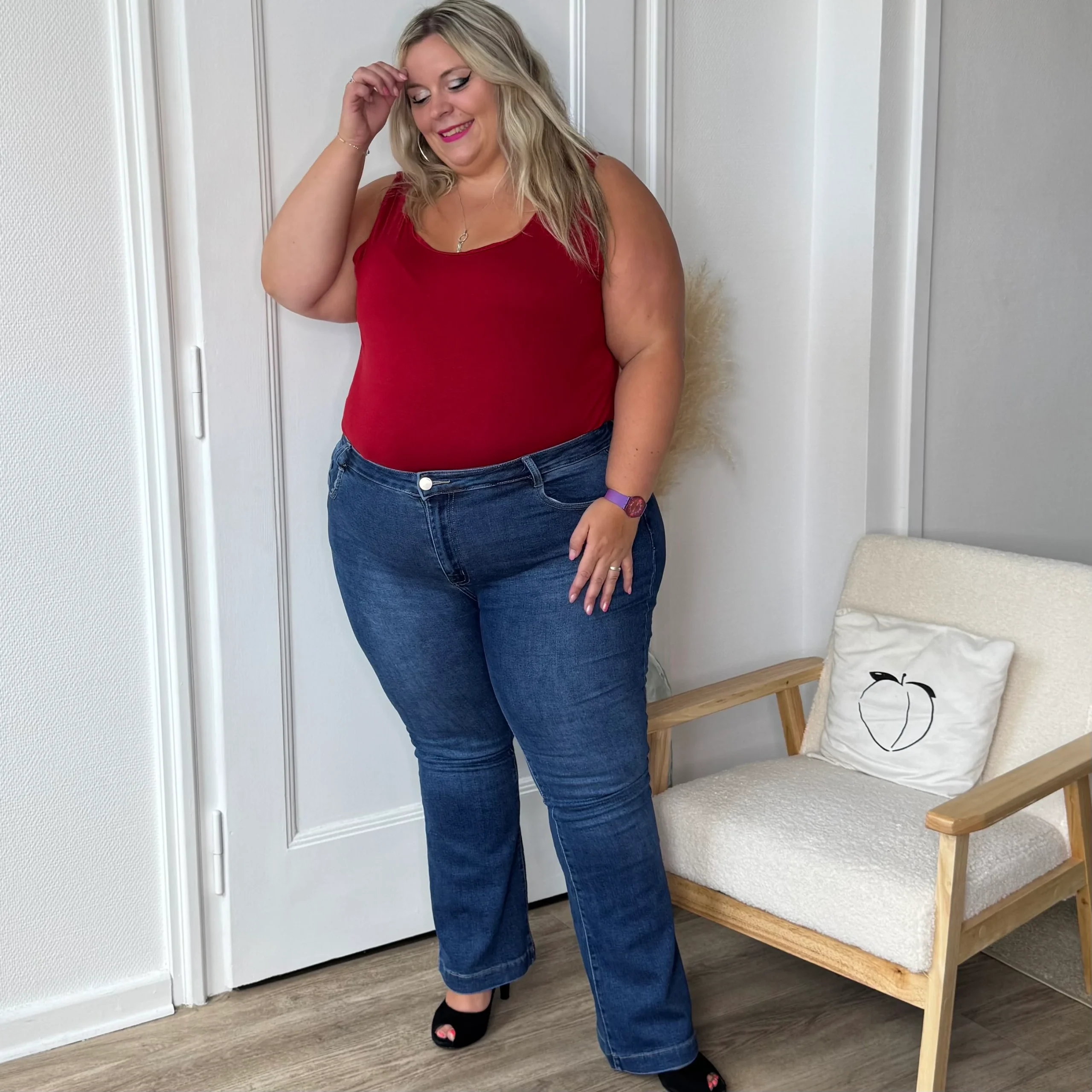 Jean bleu foncé bootcut +1m70 – Image 5