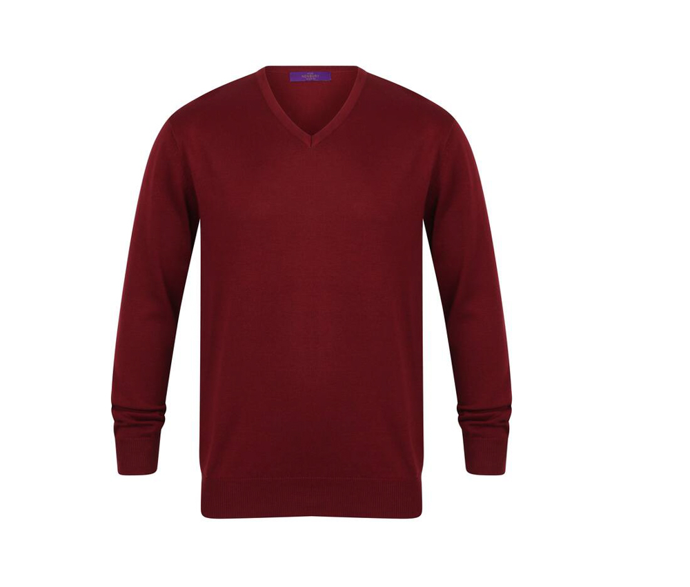 Men’s v-neck jumper – Image 4