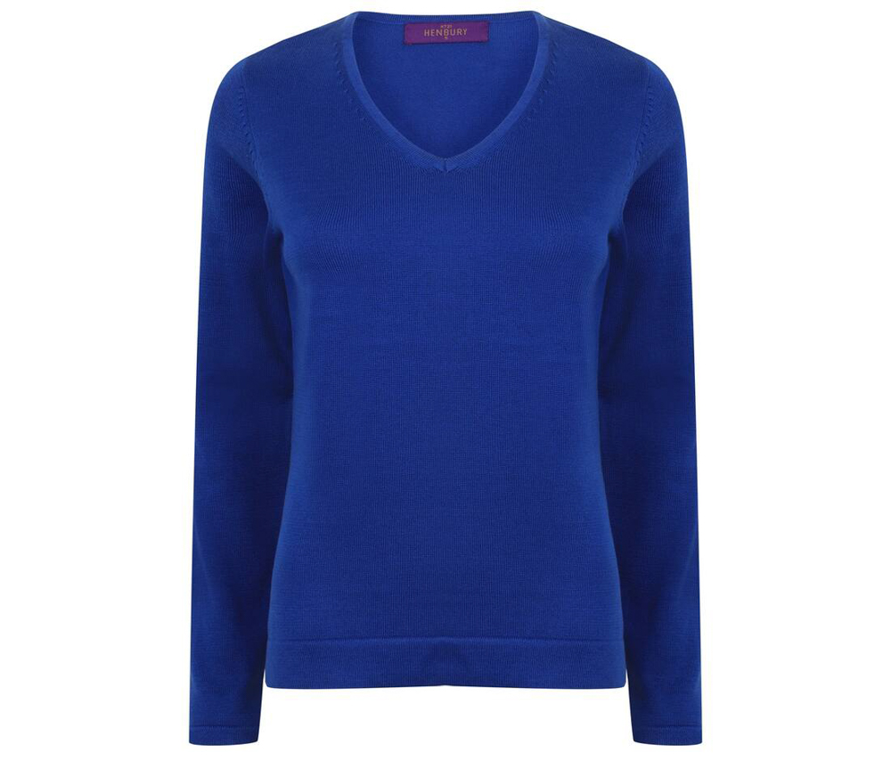 Ladies’ v-neck jumper – Image 8