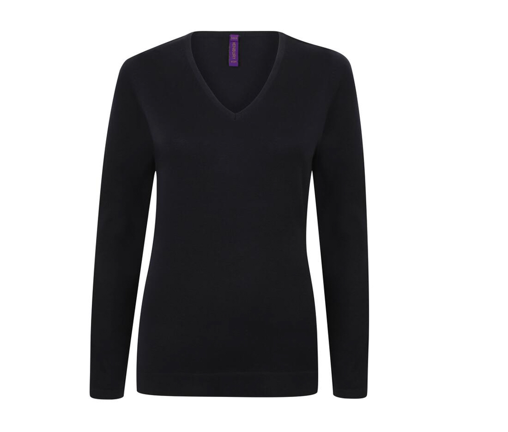 Ladies’ v-neck jumper – Image 6