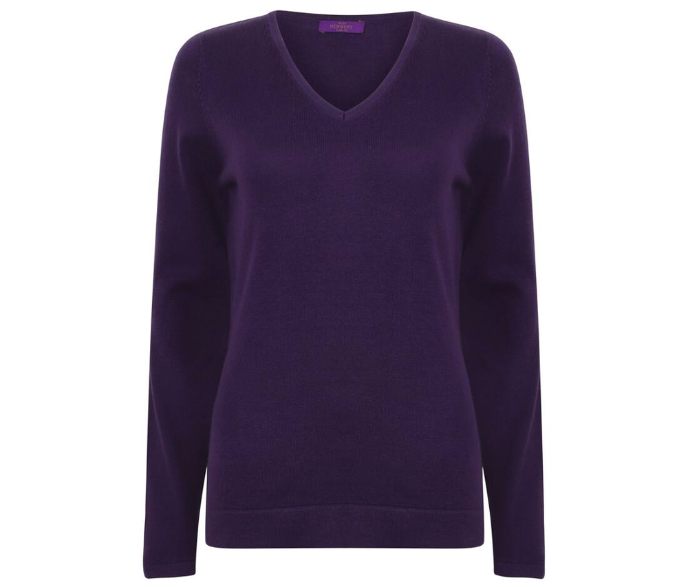 Ladies’ v-neck jumper – Image 7