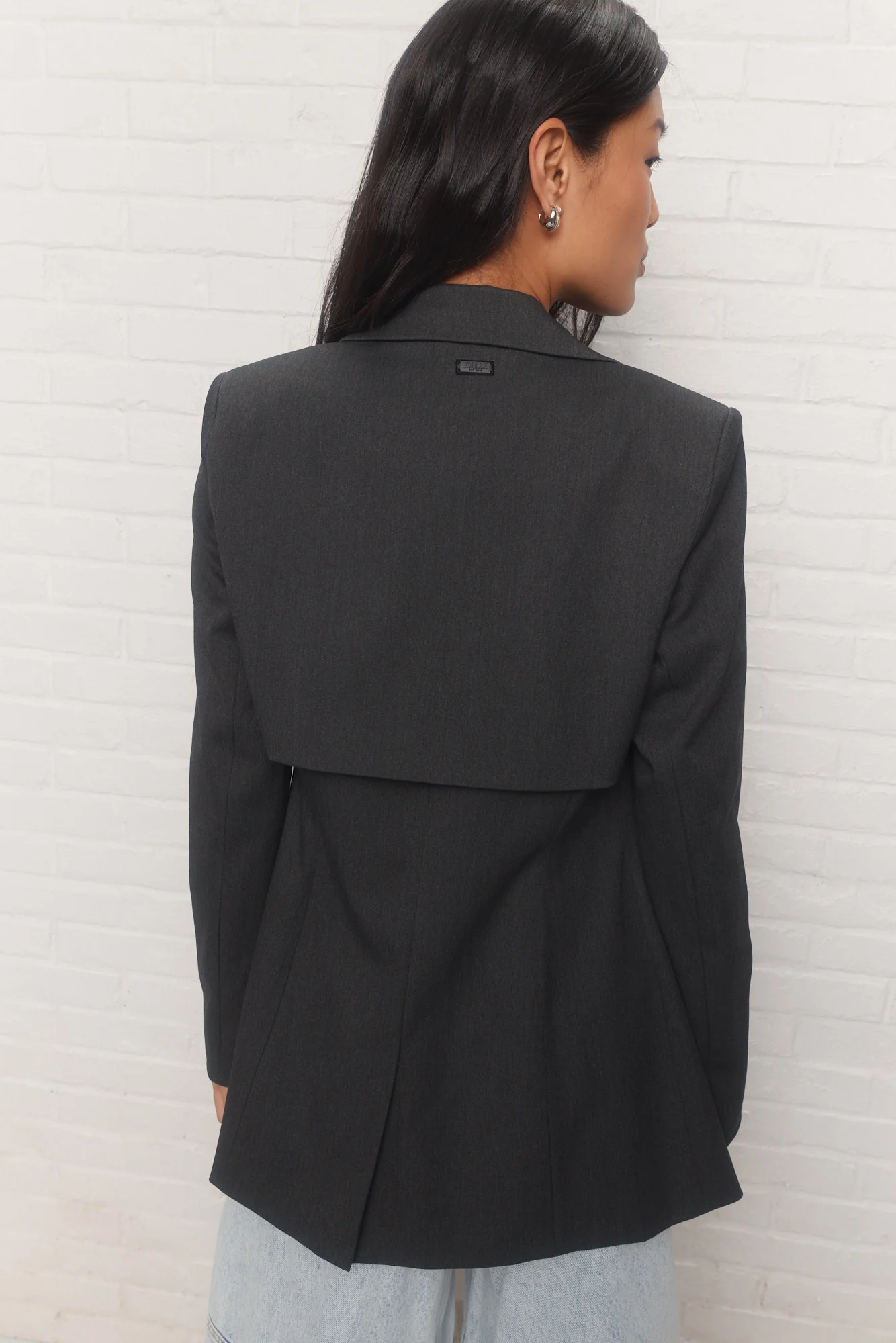 Joya | Veston noir ajusté – Image 9