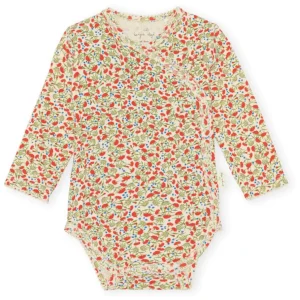 Konges Sl0jd - Basic Overslagromper Lange Mouw  -  Carnations