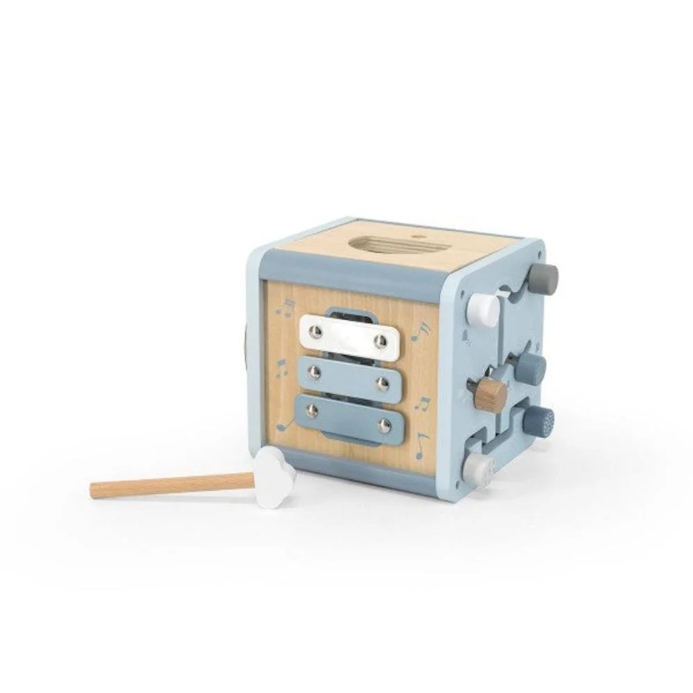 Label Label - 5-in-1 Houten Activiteitenkubus - Ontwikkeling van motorische vaardigheden – Image 5