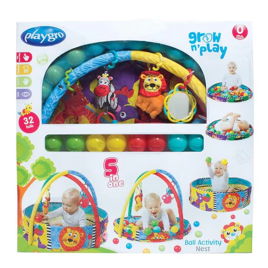 Playgro - Activiteiten babygym en nest met 32 ballen – Image 9