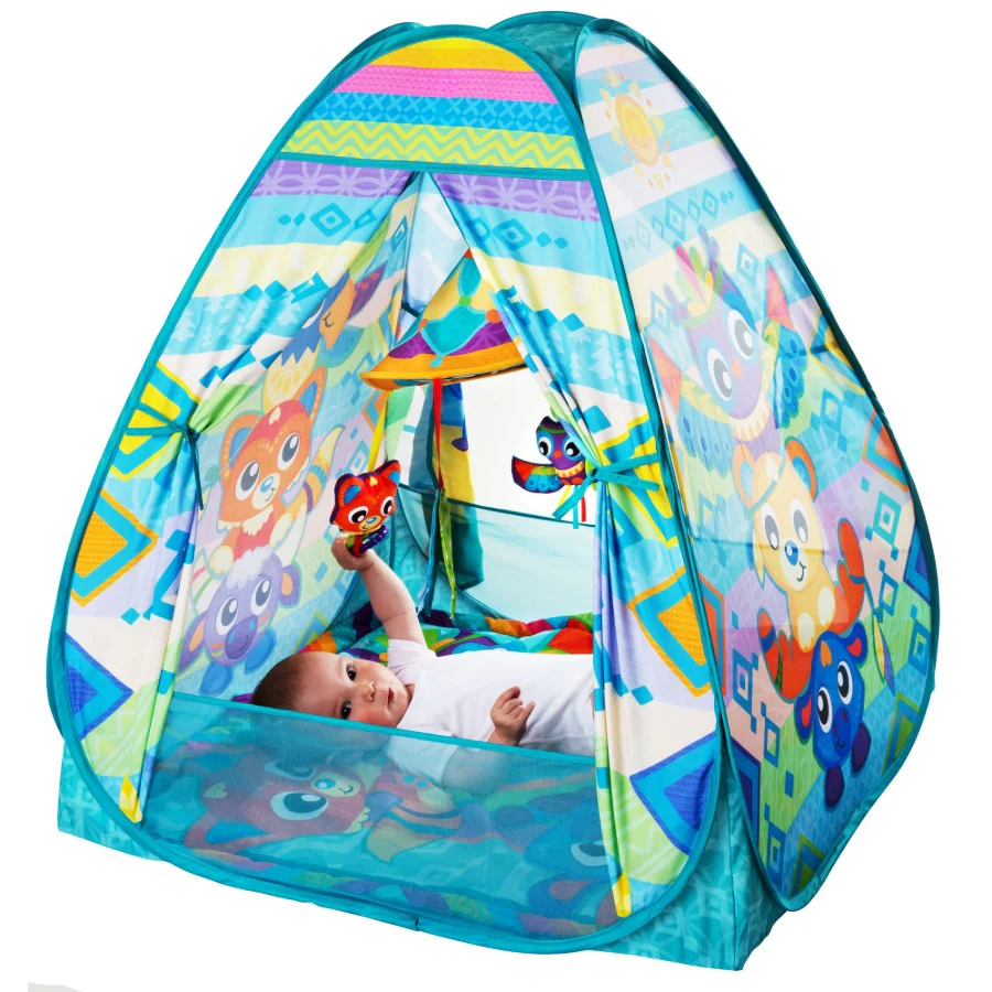 Playgro - Convert Me Teepee Ball Activity - Speelkleed met ballen – Image 3
