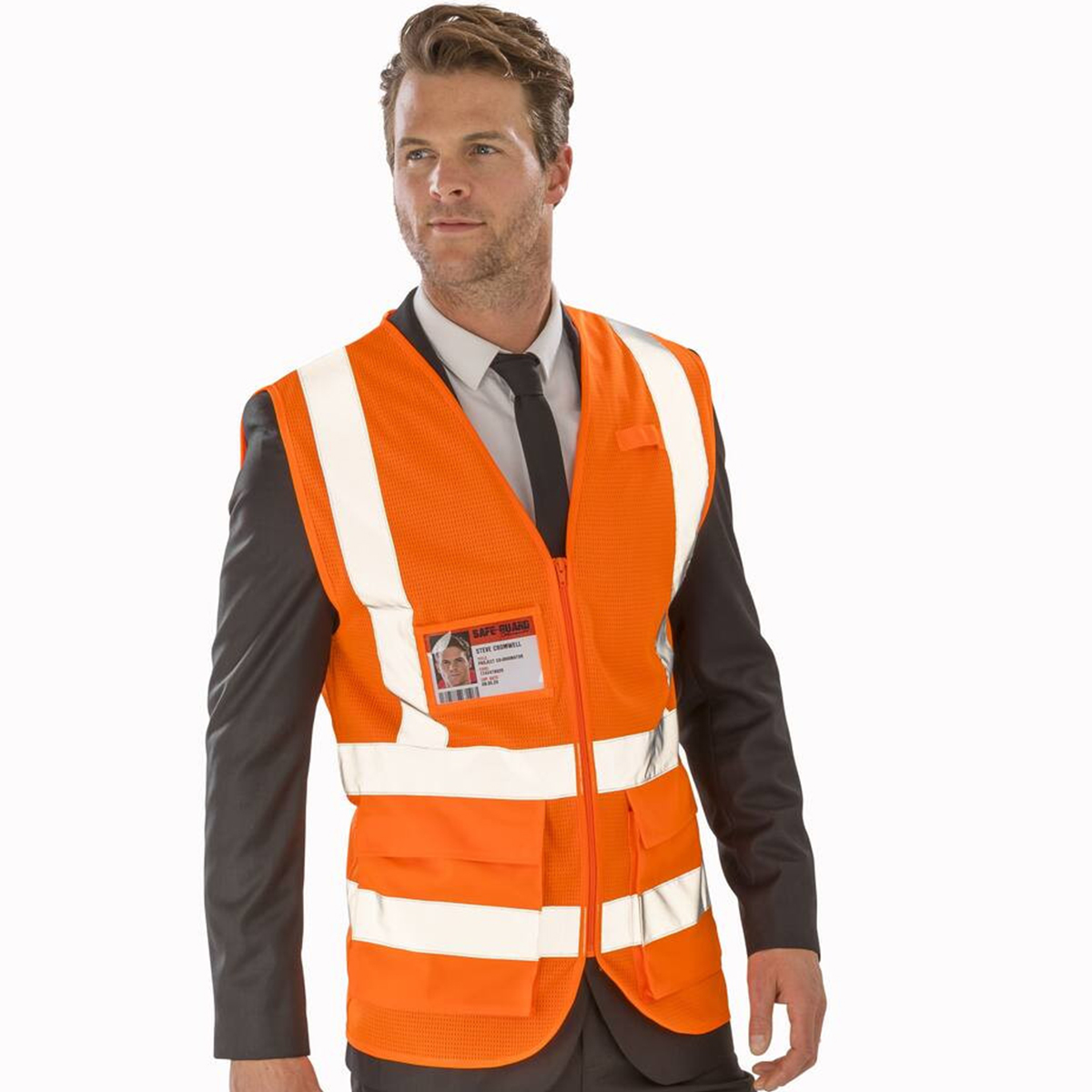 Executive cool mesh safety vest