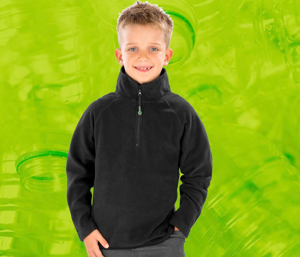 Junior recycled microfleece top