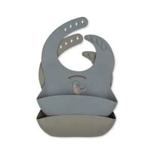 Konges Sløjd - Siliconen Slabbetjes (Set van 2)