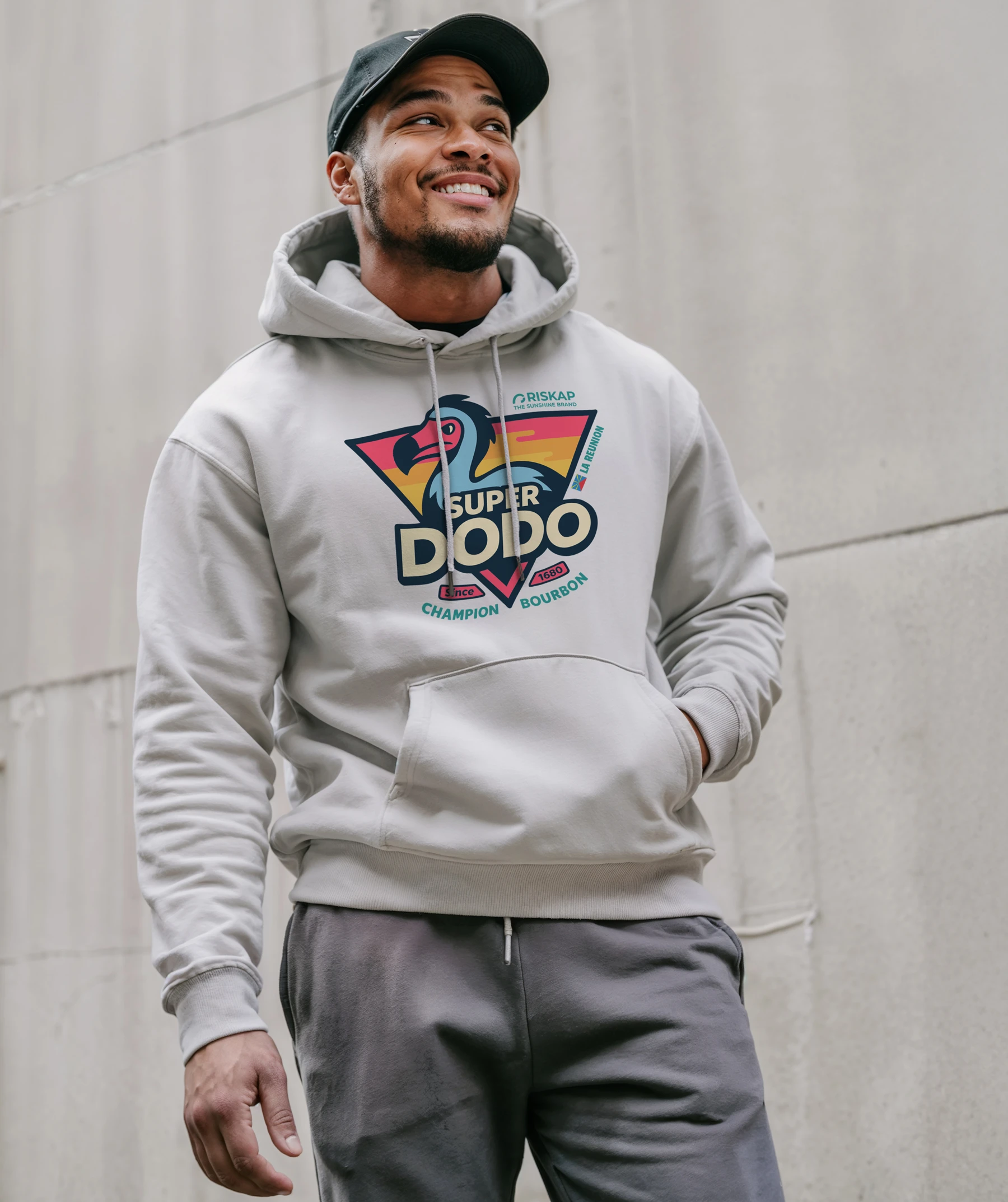 Sweat à Capuche – Super Dodo – 85% Coton Bio, 15% Polyester Recyclé – Image 3