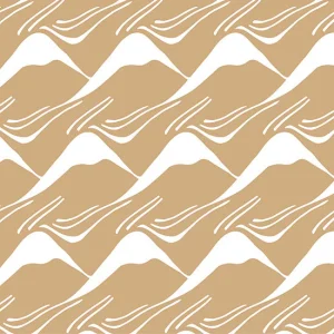 Swedish Linens - Jr. Bed Ledikant Hoeslaken Mountains  (70x160cm)