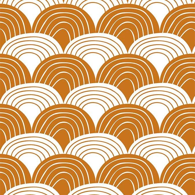 Swedish Linens - Jr. Bed Ledikant Hoeslaken Rainbows (70x140cm) – Image 3