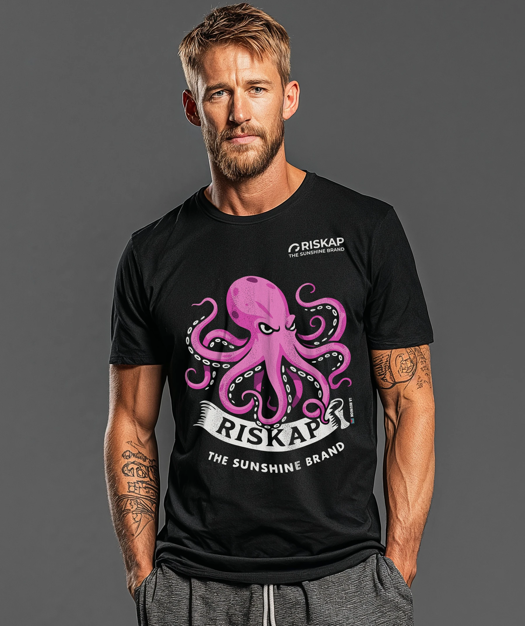 T-shirt Homme – Furious Zourit – Coton Bio Premium – Image 2