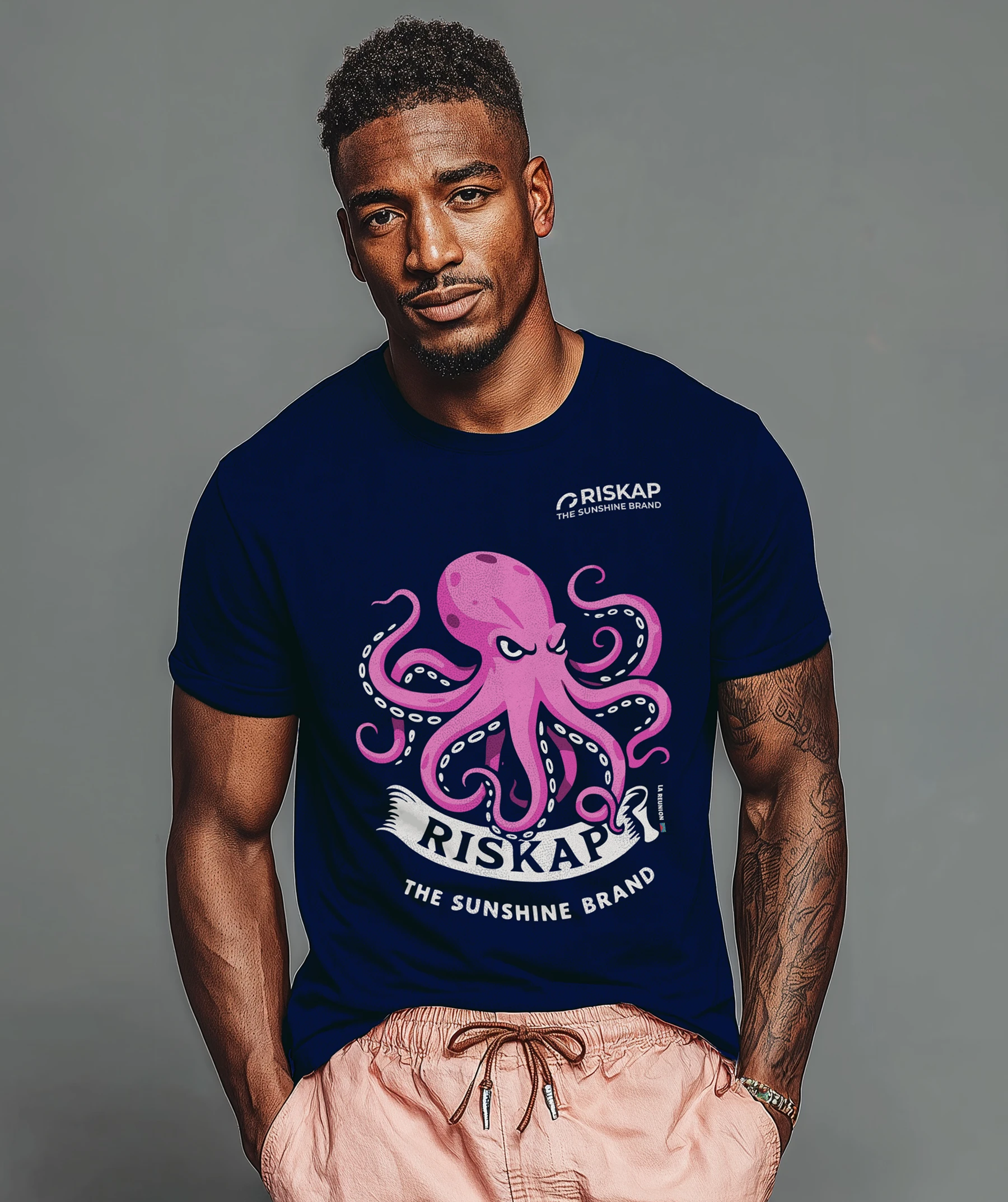 T-shirt Homme – Furious Zourit – Coton Bio Premium – Image 3