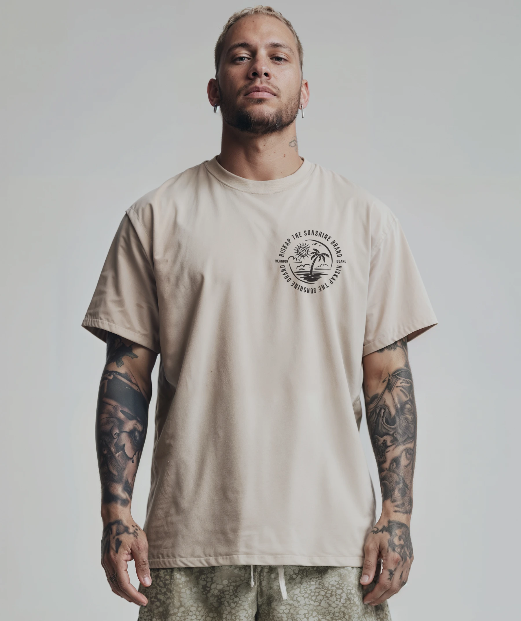 T-shirt Homme – Paradise Location – Coton Bio Premium – Image 3