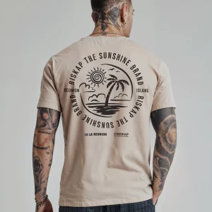 T-shirt Homme – Paradise Location – Coton Bio Premium